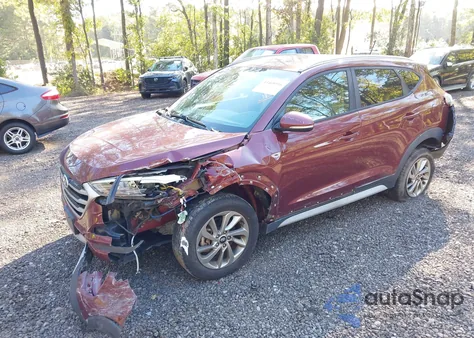 2017 Hyundai Tucson Eco from USA, damaged, VIN KM8J33A29HU422166